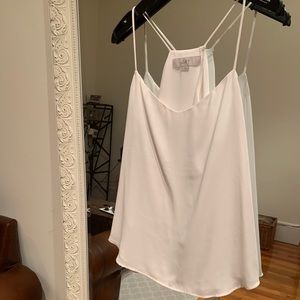 Loft silk tank top